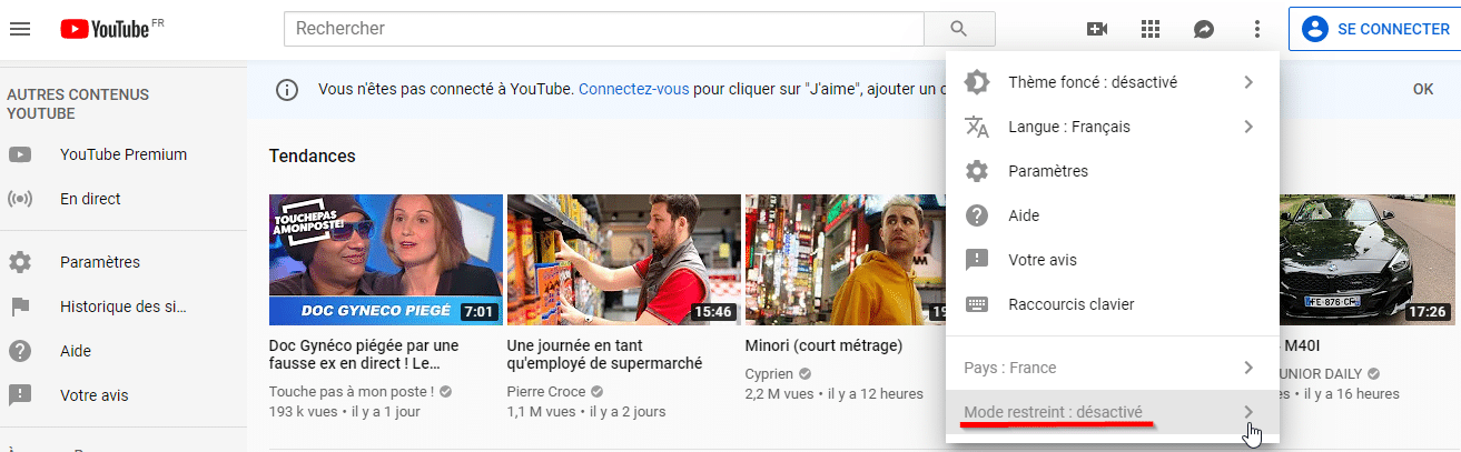 Comment Regarder Une Video Youtube Avec Limite D'age Contrôle parental Google : comment l'activer et protéger vos enfants